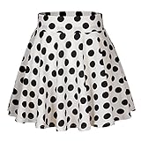 falda corta lunares Esta falda multifuncional de patinador es una imprescindible para destacarse.