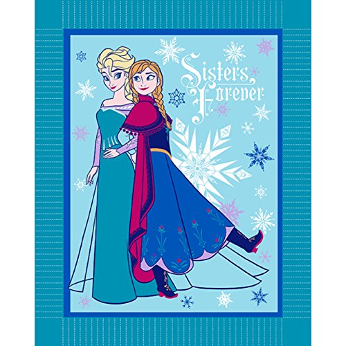Springs Creative Products Group Disney Frozen Winter Magic Micro Fleece No Sew Throw Kit
