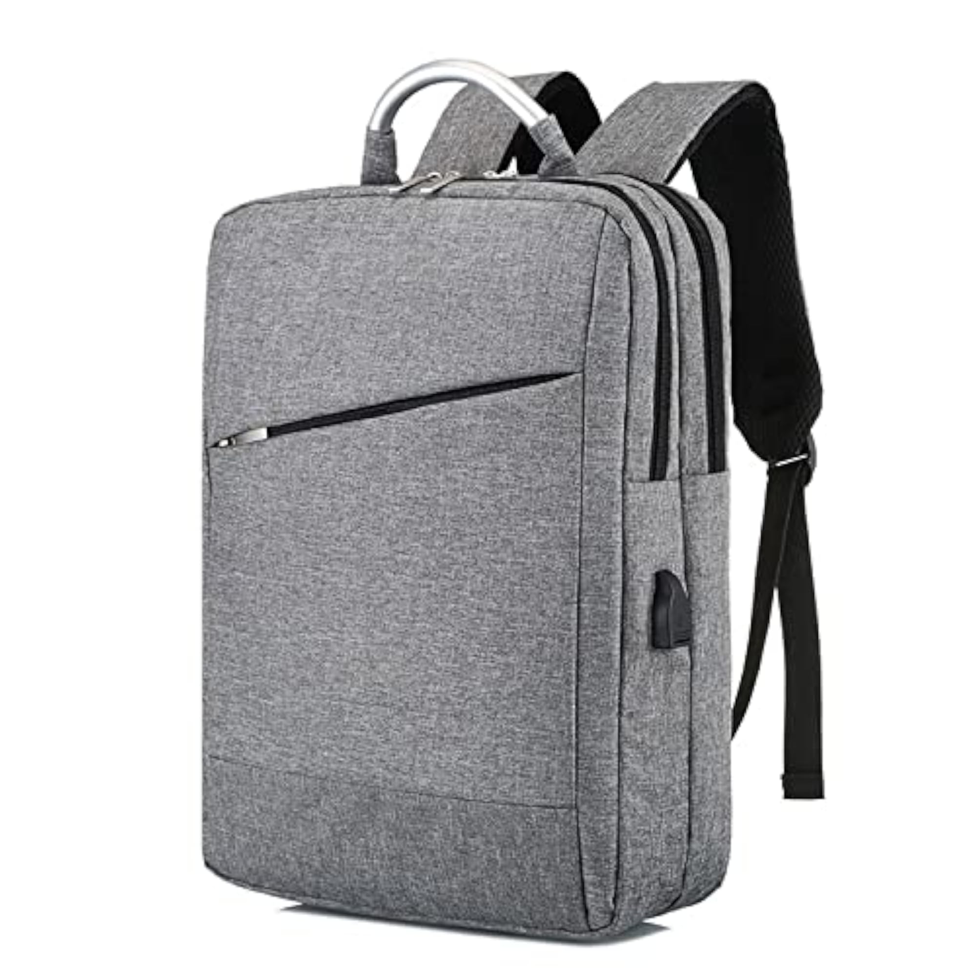 Rechargeable Waterproof Men's Backpack, Large Capacity