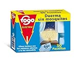 Rápido: Es suficiente con conectar el aparato 10 minutos antes de la hora en que se desee evitar la presencia de mosquitos.