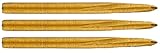  Unicorn Steel Dart Points Volute Gold 36 mm