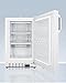 Accucold 20” Freezer, 2.47 cu.ft. Capacity, Undercounter, Built-in, Breakroom, ADA Compliant, -25°C Storage, White - ADA305AFLHD (Left Handed Door Swing)