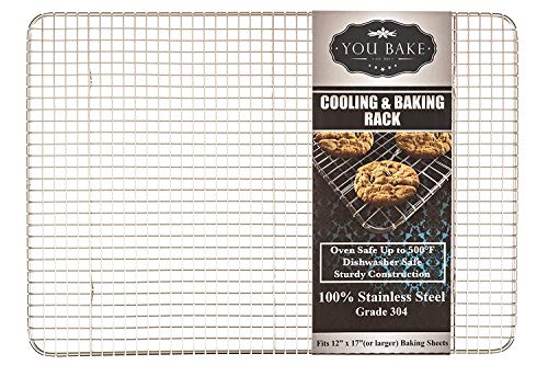 You Bake Stainless Steel Cooling Rack - Made for 12