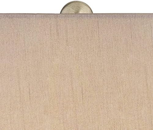 Lámparas de Mesa Noche 360 Lighting Zax Juego de 2 49.5cm Plateado miniatura 3