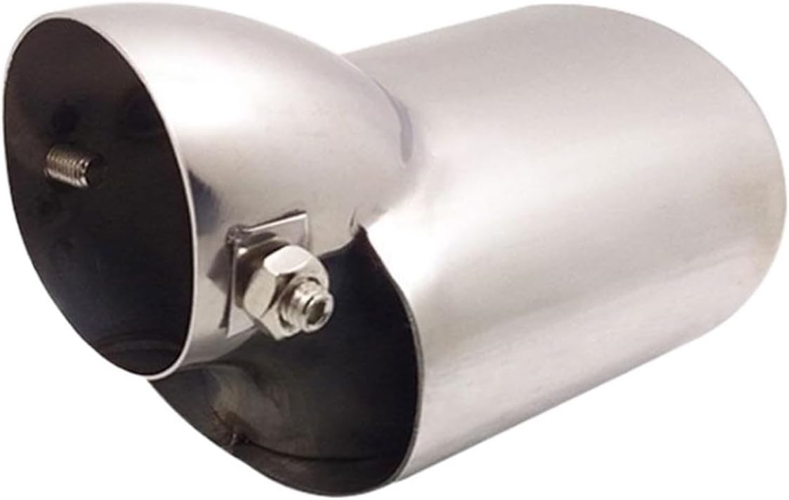 For Civic 2012-2016 Universal Car Exhaust for Pipe Muffler Stainless Steel for Tail Throat Tip for Dual Exhaust Tips