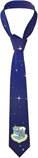 Shield Of The Usaf Strategic Air Command Fashionable Men'S Necktie All Occasions Festive