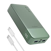 JUOVI Power Bank 20000mAh Portatile, 45W Powerbank Caricatore Portatile Ricarica Rapida
