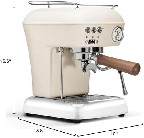 Miniatura 4 de Ascaso Dream PID, máquina de café espresso programable para el hogar con controles volumétricos, 120 V (crema dulce)