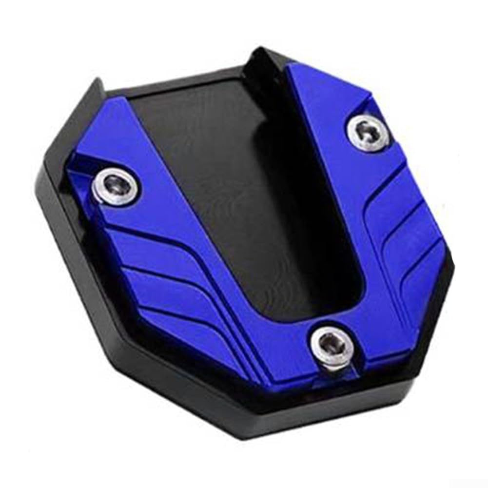 Almohadilla de soporte de motocicleta para daños a suelos de garaje y superficies suaves (azul)