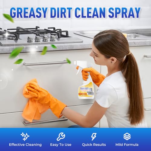 Image of ROWPOZ Multifunctional Powerful Kitchen Foam Cleaner, Upgrade Kitchen Degreaser Heavy-Duty Grease Remover for Stove, Fast-Acting All-Purpose Cleaner for Bathroom (3)