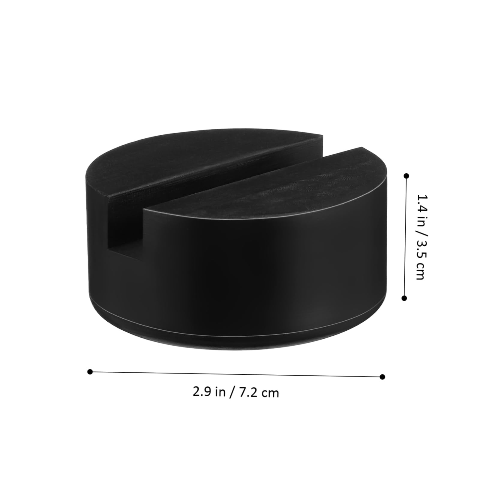 Ciieeo 2 Set Tampone Gomma Per Cric Auto Per Sollevatori Protezione Per Utilizzo Officina Accessorio Per Camper Veicoli Rv 4 Pezzi * 2