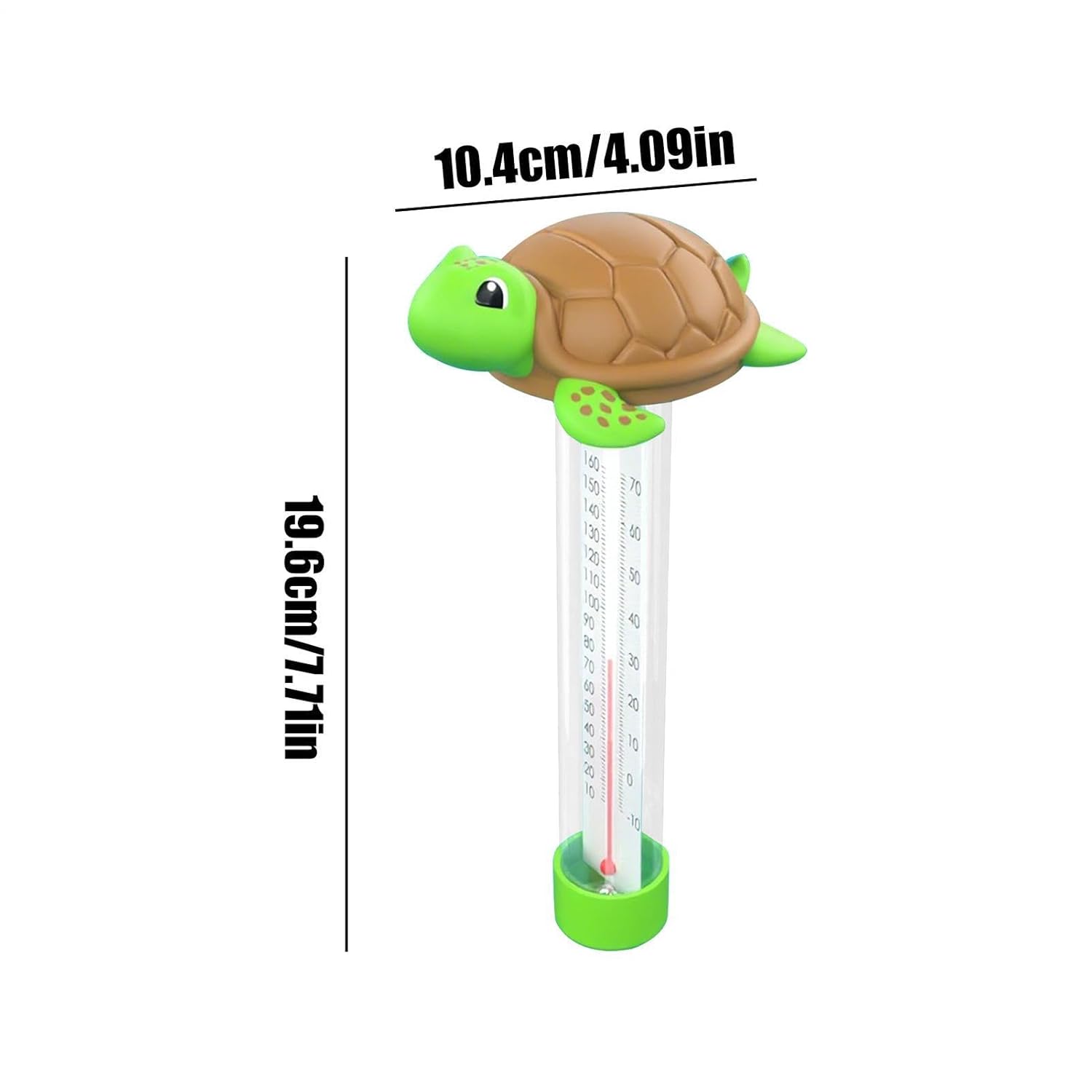 Floating Pool Thermometer, with Accurate Temperature Reading, 8.5x26.4cm, Water Temperature Sensor, Digital Water Temp Monitor, Safe and Fast Response Sensor, for Bathtub, Spa, Home, Shower