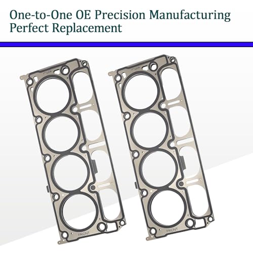 Image of 5-Layer MLS Cylinder Head Gaskets 2PCS for GM Chevrolet Silverado 1500 LTD Suburban Tahoe GMC Sierra 1500 Limited Yukon Yukon XL 5.3L 325ci 2014-2022, V8 L82 L83 L8B L84 L87 L96 OHV Gas Flex