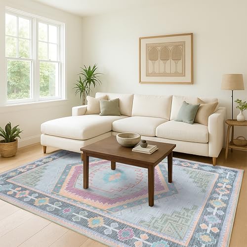 Tapete de área lavable Fame Living 5' x 6'11" miniatura 2