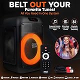 Pyle Audio Bluetooth Party Speaker - Party Bluetooth Speaker with True Wireless Stereo System - Enjoy Powerful Bass and Clear Treble - Big Speaker with Carry Bag