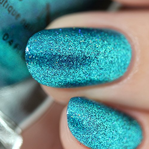 Image of ILNP No Days Off - Stunning Teal Holographic Nail Polish