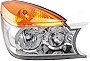 Evan Fischer Headlight Assembly Compatible with 2002-2003 Buick Rendezvous Halogen Passenger Side