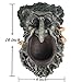 Big Mouth Old Man Tree Face Sculpture, Flower Planter Pot Hand-Painted Greenman Tree Peeker Bird Feeder Garden Decor and Yard Art. -10'' H