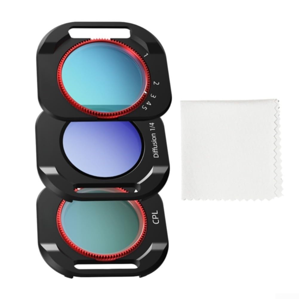 Para Insta360 para Luna Pro UV Filtro Lente Protección Vidrio para (3