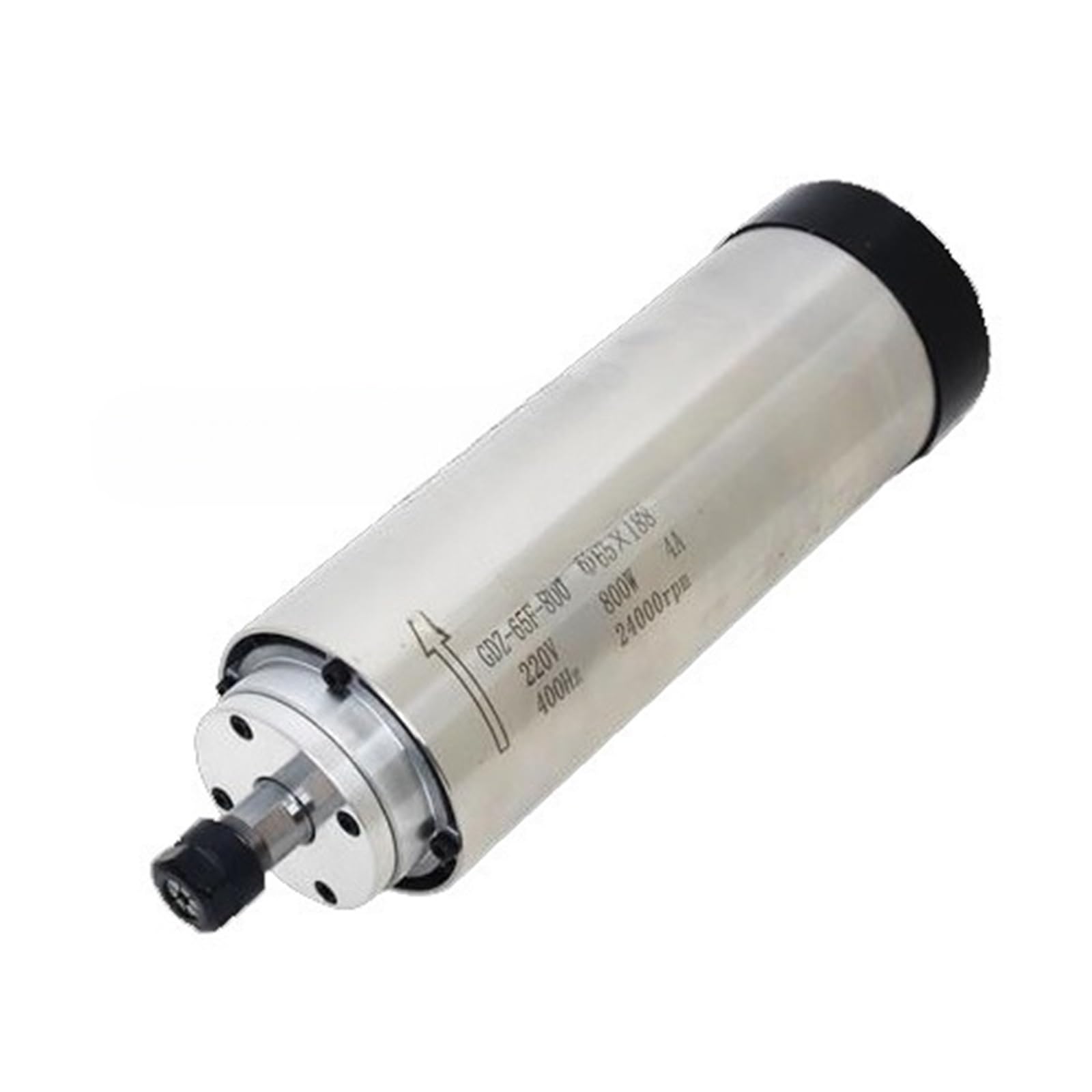 Motore mandrino raffreddato ad aria GDZ-65F-800 0,8 kW ER11 24000 Giri/min 65 mm 4 cuscinetti AC220V