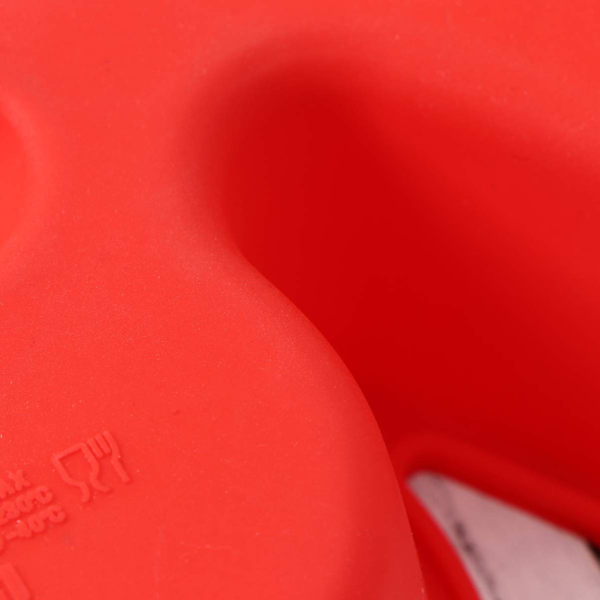 Moule à Chocolat Silicone Chiffres 0-8 9 Pièces Rouge