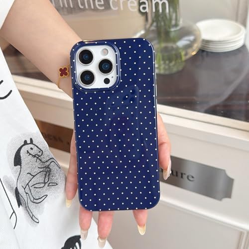 Coque iPhone 17 Pro Max rose à pois, le style rétro chic - 6
