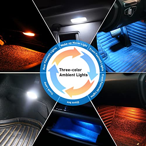 Luces LED Ambiente Para Mercedes Benz C-Class W204 W212 miniatura 5