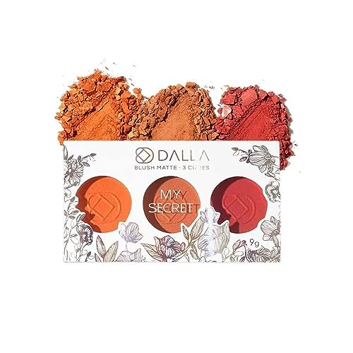 Trio de Blush Matte My Secret - Dalla
