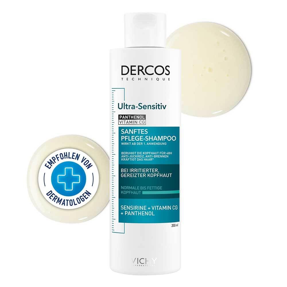 Dercos Ultra Soothing Shampoo for Normal to Oily...