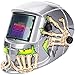 Produktbild Automatik Schweißhelm + Solarzellen inkl.2 Vorsatzscheiben Schweißschirm MIG MAG Wig Lichtbogenschweißen (SN857)