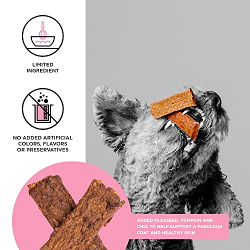 Bixbi Pores and Skin  Coat Help Salmon Jerky Canine Treats 4 Oz  Usa Made Grain Free Canine Treats  Antioxidant Wealthy to Help Shiny Full Bodied Coats  Excessive in Protein Complete Meals Vitamin No Fillers  Cucciolini Doodles Bixbi pores and skin  coat help salmon jerky canine treats 4 oz  usa made grain free canine treats  antioxidant wealthy to help shiny full bodied coats  excessive in protein complete meals vitamin no fillers   cucciolini doodles