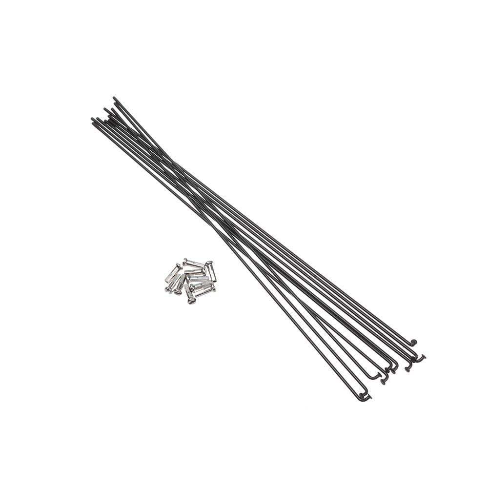 JIASHUNHE Cycling Spokes 10 Pcs Steel Bicycle Spokes With MTB Bicycles Wires Bike Repair Replacement Tool(282MM)
