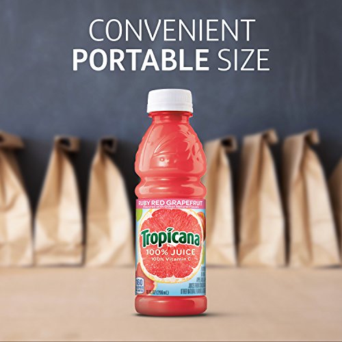 Image of Tropicana Ruby Red Grapefruit Juice, 10 Ounce (Pack of 48)