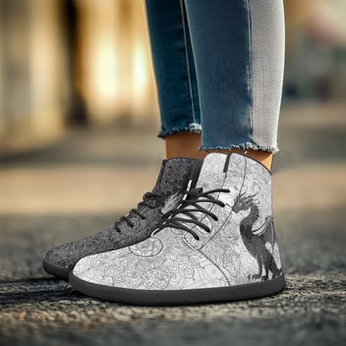 Binienty Barefoot Minimalist Shoes Mens Womens Wide Toe Cross Trainer Zero Drop Lace Up Sneakers4