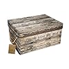 Livememory Decorative Storage Box with Lids Fabric Storage Box with Lid and Handles for Decorative Storage L157 x W118 x H79 InNot Made of Wood