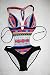 2014 Bohemia Sexy One Piece Swimsuit Swimwear/red (L)