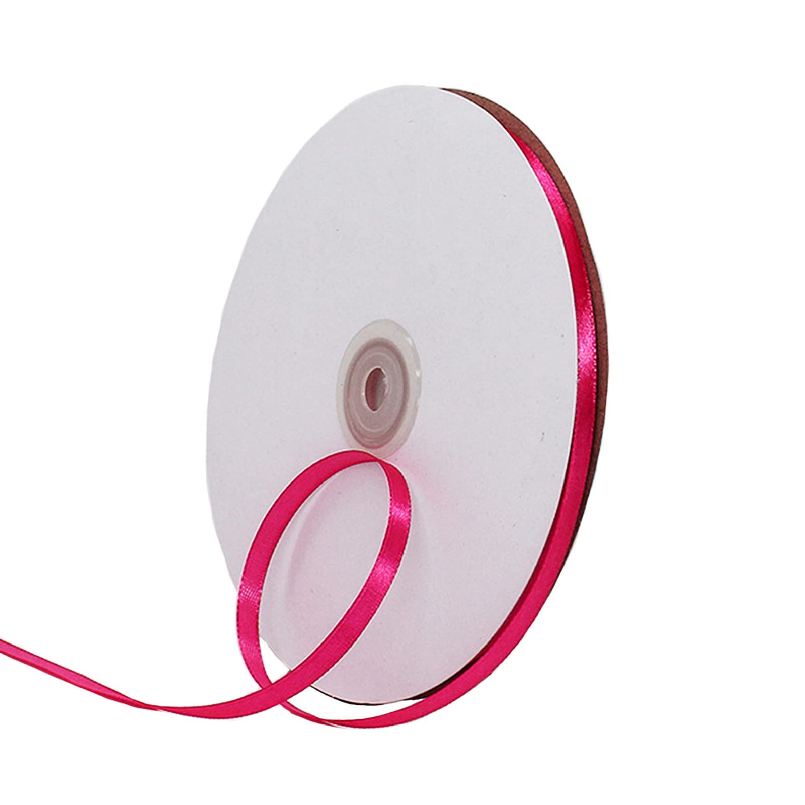 50mm Wide White Ribbon Thick Wedding Car Ribbon 22m, 2 inch Thick White Satin Ribbon for Gift Wrapping Wedding Car Christmas Birthday Cake Hair Bow Florist Bouquet Crafts Decorations — view 189