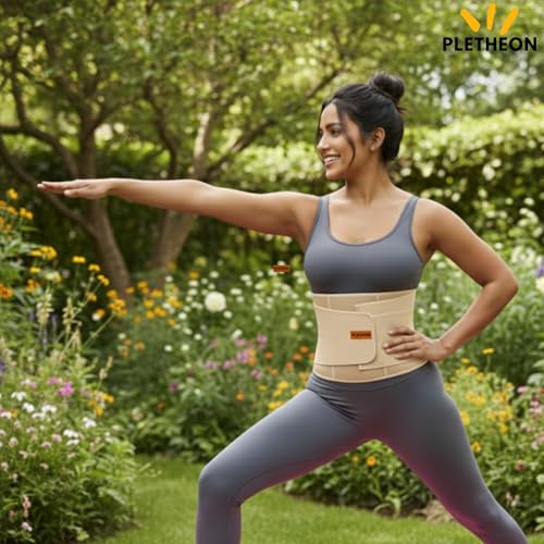 Image of PLETHEON Body Shaper Belt for Women | Tummy Control & Waist Slimming Shapewear | Adjustable Compression | Comfortable for Daily Use