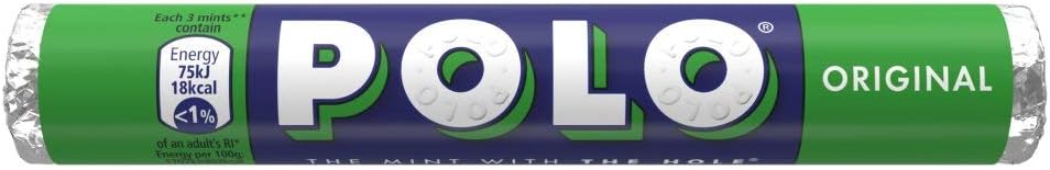 Polo Tube 34g x 32 x 1 Kids Party Sweets Candy Confectionary