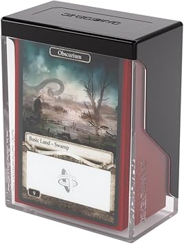 Gamegenic Bastion 50+ XL Deck Box - Compact, Secure, and Perfectly Organized for Your Trading Cards! Safely Protects 50+ Double-Sleeved Cards, White Color, Made