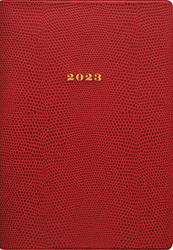 エルコミューン マトカ 手帳 2023年 1月始まり B6 マンスリー ラケルタ レッド DR-MG-380