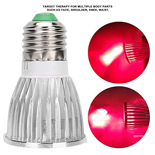 Infrared Red Light Heating Lamp With Extra 5W Bulb Replacement, Infrared Lamp Heat Lamp, 5W Infrared Heat Lamp Therapy Device, 850 Nm Near Infrared Light Bulb, For Muscle Pain Relief #TOP3