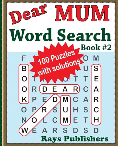 Dear MUM Word Search Book