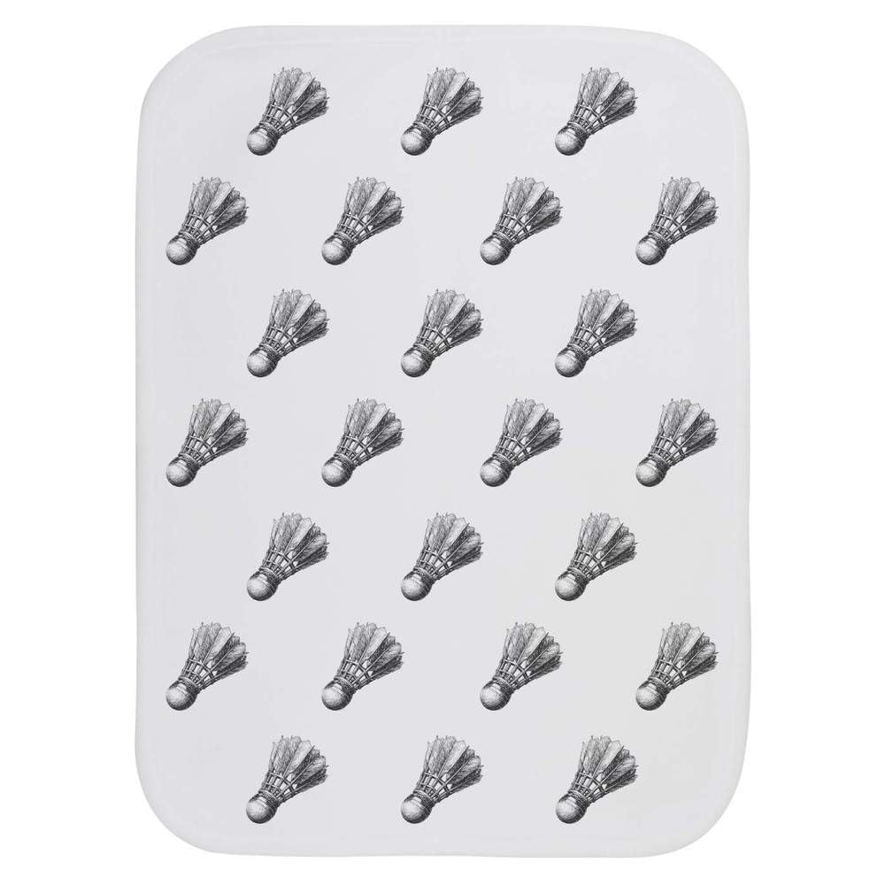Azeeda 'Badminton Shuttlecock' Baby Burp/Wash Cloth (BC00034733)