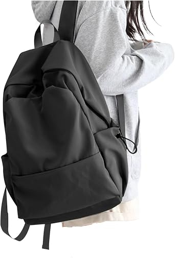HYC00 School Backpack Womens, Causal Travel School Bags 14 Inch Laptop Backpack for Teenage Girls Lightweight Rucksack Water Resistant Bookbag College Boys Men Work Daypack