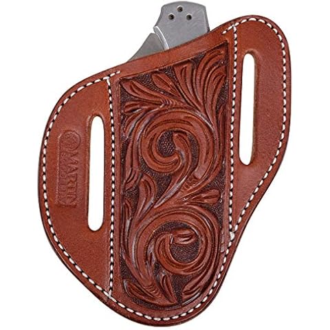 Martin Saddlery Floral Angled Knife Scabbard Large KSCABAFF N/A Large Cover