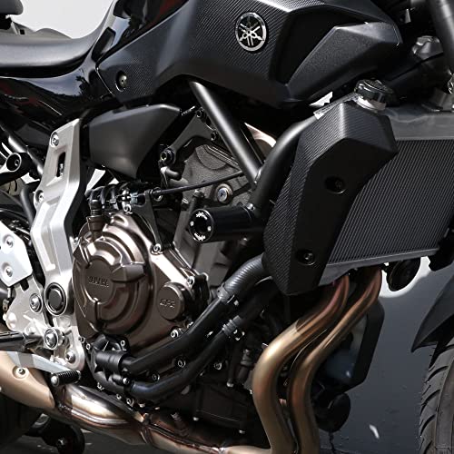 Shogun Yamaha Fz-07 Fz 07 2015 2016 2017 Mt-07 Mt07 & Xsr700 2018 2019 2020 2021 Black Pa2 No Cut Frame Sliders Fits Abs & Non Abs Models - 715-6419 - Made In The Usa #TOP2