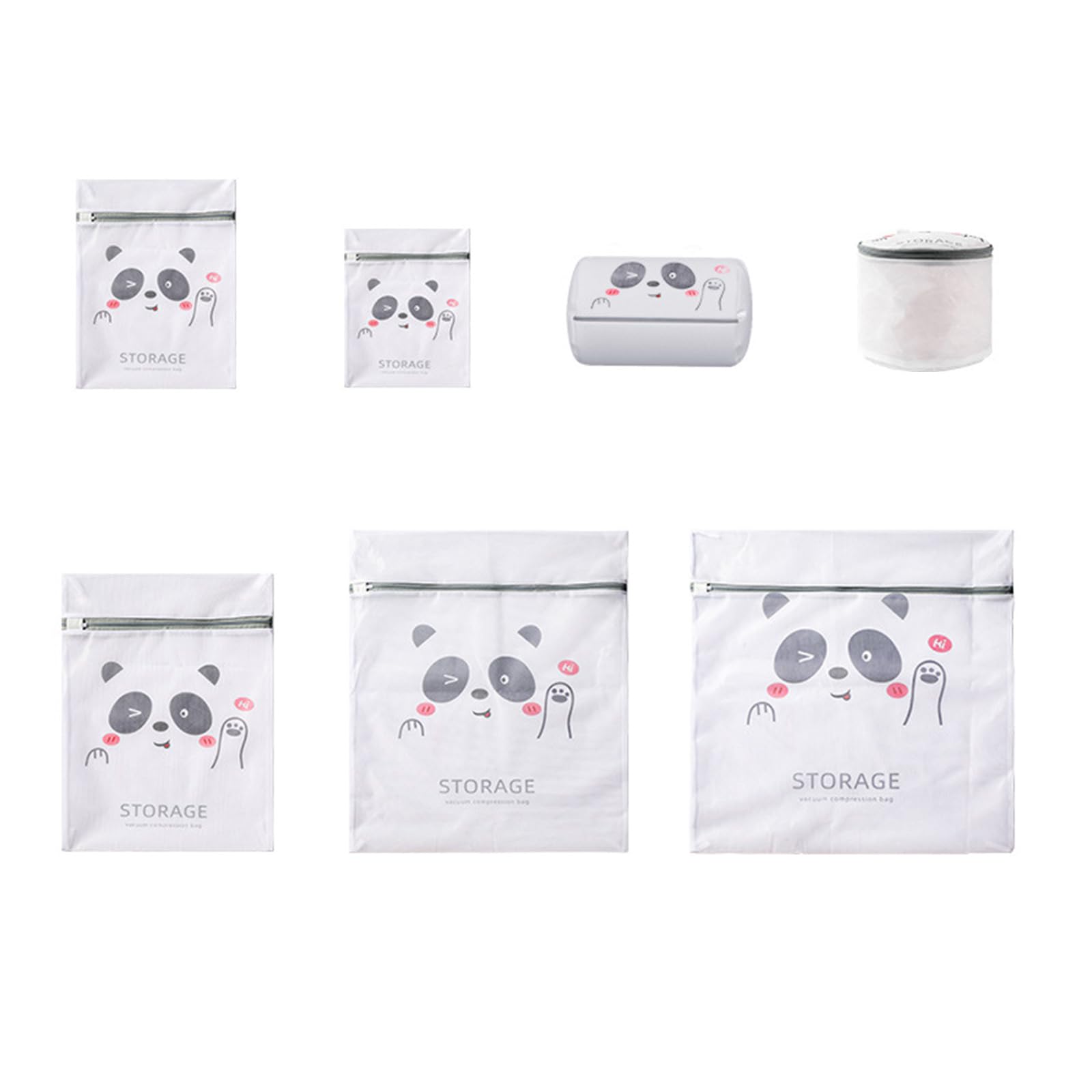 HENYGEN Meshes Washing Machine Bag Zippered Closure Laundry Organiser for Delicate Fabric Item Polyester Meshes Laundry Organiser