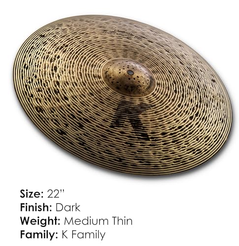 Zildjian K Custom Series - 22\ High Definition Ride Cymbal