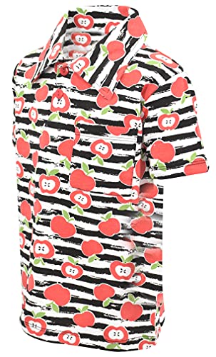 Image of Unique Baby Moisture Wicking Kids Polo Shirts for Toddler Boys Polo Shirt